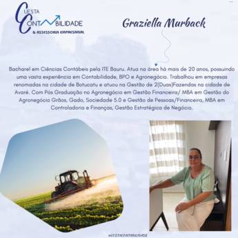 Comprar o produto de Contadora Especializada para Soluções Contábeis Personalizadas – Graziella Michelin Murback em Botucatu em Contabilidade em Botucatu, SP por Solutudo