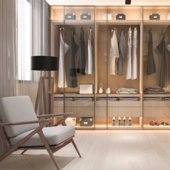 Comprar o produto de Closet Planejado – Organização e Sofisticação Sob Medida – São João da Boa Vista, SP em Móveis Planejados em São João da Boa Vista, SP por Solutudo