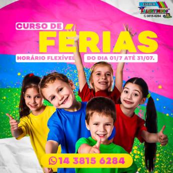 Comprar o produto de Curso de Férias  em Escolas Infantis em Botucatu, SP por Solutudo