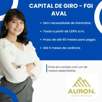 Comprar o produto de Capital de Giro FGI - BNDES (Aval) - Recursos para Impulsionar Seu Negócio - Campinas, SP em Serviços Financeiros em Campinas, SP por Solutudo