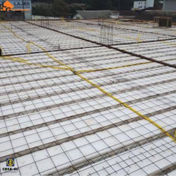 Comprar o produto de Laje Treliçada com Isopor (EPS) – Leveza e Desempenho em Joinville em Lajes em Joinville, SC por Solutudo