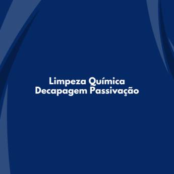 Comprar o produto de Limpeza Química Decapagem Passivação – Eficiência e Proteção em São Paulo, SP em Tratamento de Água em São Paulo, SP por Solutudo
