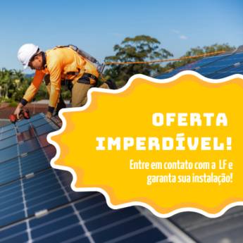 Comprar o produto de Oferta Imperdível: Instalação de Energia Solar em Bauru em Energia Solar em Bauru, SP por Solutudo