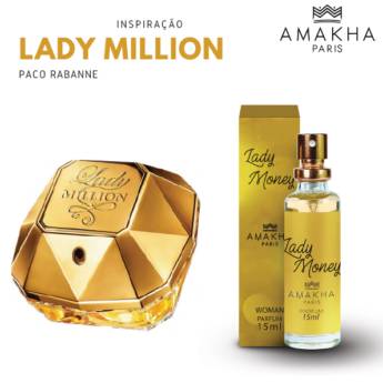 Comprar o produto de Perfume Lady Money Amakha Paris Jundiai em Perfumarias - Cosméticos em Jundiaí, SP por Solutudo