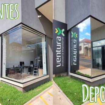 Comprar o produto de Película de Proteção Solar Arquitetônica – Conforto e Economia em Lençóis Paulista em Acessórios para Veículos em Lençóis Paulista, SP por Solutudo