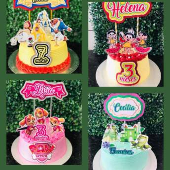 Comprar o produto de Bolos Personalizados – Arte e Sabor Exclusivo em São Manuel/SP em Bolos em São Manuel, SP por Solutudo