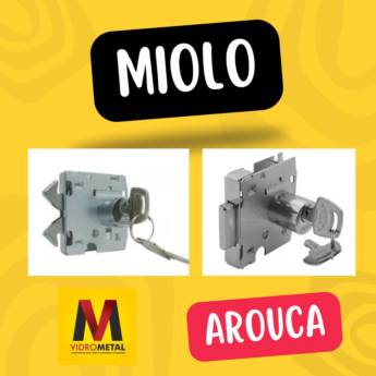 Comprar o produto de Miolos em Componentes para Vidraçaria pela empresa VidroMetal em Marília, SP por Solutudo
