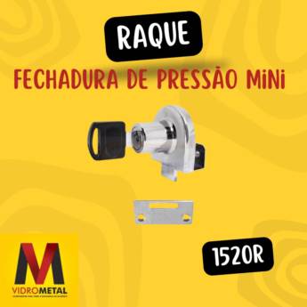 Comprar o produto de Peças e Acessórios para Raque em Componentes para Vidraçaria pela empresa VidroMetal em Marília, SP por Solutudo
