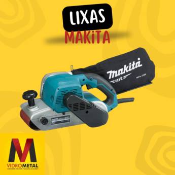 Comprar o produto de Lixas Makita em Componentes para Vidraçaria pela empresa VidroMetal em Marília, SP por Solutudo