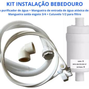 Comprar o produto de Kit de Instalação de Bebedouro - Praticidade e Eficiência em Avaré/SP em Bebedouros e Purificadores em Avaré, SP por Solutudo