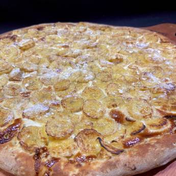Comprar o produto de Pizza Banana Nevada - Doçura e Sabor em Avaré/SP em Pizzas em Avaré, SP por Solutudo