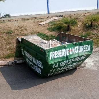 Comprar o produto de Caçamba para Entulho Residencial na Momentum em Caçambas em Pardinho, SP por Solutudo
