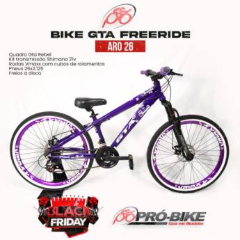 Comprar o produto de Bike GTA FREERIDE em Bicicletarias em Dourados, MS por Solutudo