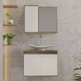 Comprar o produto de Kit Gabinete para Banheiro em Birigui em Gabinetes em Birigui, SP por Solutudo