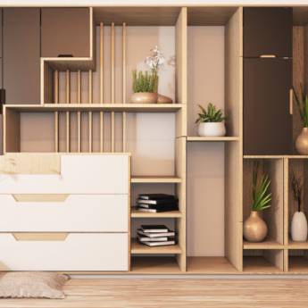 Comprar o produto de  Móveis Sob Medida - Soluções Personalizadas para Seu Espaço - Niterói/RJ em Móveis Planejados em Niterói, RJ por Solutudo