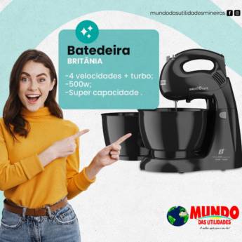 Comprar o produto de Batedeira  em Eletrodomésticos em Mineiros, GO por Solutudo