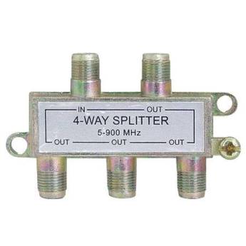 Comprar o produto de Divisor para Antena 4 Saídas – Distribuição de Sinal sem Perda de Qualidade em Lençóis Paulista/SP em Materiais Elétricos em Lençóis Paulista, SP por Solutudo