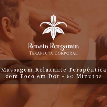 Comprar o produto de Massagem Relaxante Terapêutica com Foco em Dor - 50 Minutos em Massagistas - SPA em Mineiros, GO por Solutudo