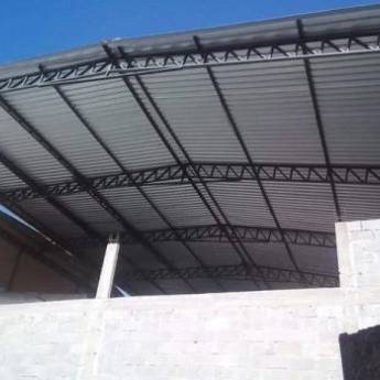 Comprar o produto de Estruturas e coberturas em aço galvanizado em Estruturas Metálicas em Botucatu, SP por Solutudo