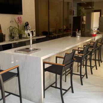 Comprar o produto de Banqueta Renata em Tela Sling com Braço – Conforto e Estilo em Cardoso, SP em Banquetas em Cardoso, SP por Solutudo