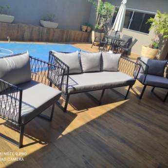 Comprar o produto de Jogo de Sofá Zeus em Corda Náutica – Conforto e Elegância em Cardoso, SP em Jogos de Sofá em Cardoso, SP por Solutudo