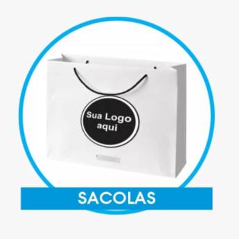 Comprar o produto de Sacolas personalizadas em Gráficas e Impressão em Foz do Iguaçu, PR por Solutudo