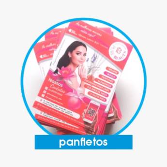 Comprar o produto de Panfletos personalizados em Gráficas e Impressão em Foz do Iguaçu, PR por Solutudo
