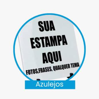 Comprar o produto de Azulejo personalizado em Gráficas e Impressão em Foz do Iguaçu, PR por Solutudo