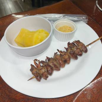 Comprar o produto de Espetinho de Coração  em Espetinhos em Mineiros, GO por Solutudo