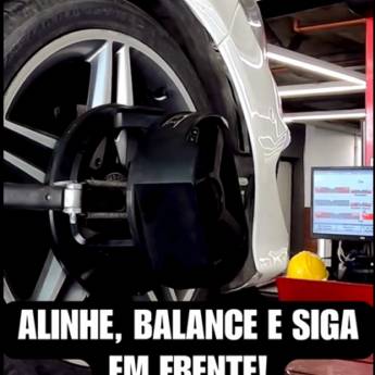 Comprar produto Alinhe, balance e siga em frente! em Oficinas Mecânicas para Carros pela empresa O Murilão Auto Serviços em Teresina, PI