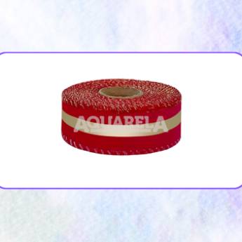 Comprar o produto de FITA TNT LAMÊ - 1 - VERMELHO em Fitas TNT Lamê em São Paulo, SP por Solutudo