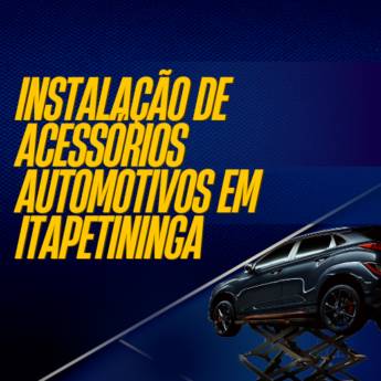 Comprar o produto de Instalação de acessórios automotivos em Itapetininga em Serviços automotivos em Itapetininga, SP por Solutudo