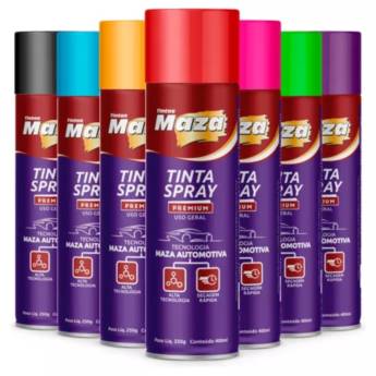 Comprar o produto de Tinta Spray Maza – Durabilidade e Tecnologia Automotiva em Pardinho, SP em Tintas em Pardinho, SP por Solutudo