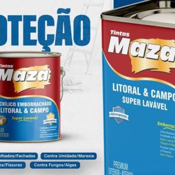 Comprar o produto de Tinta Emborrachada em Pardinho – Proteção Contra Infiltrações e Acabamento Moderno em Tintas em Pardinho, SP por Solutudo