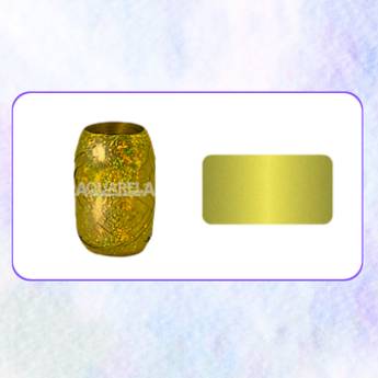 Comprar o produto de FITILHO - 02 - HOLOGRÁFICO OURO em Fitilhos Holográficos em São Paulo, SP por Solutudo