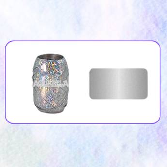 Comprar o produto de FITILHO - 03 - HOLOGRÁFICO PRATA em Fitilhos Holográficos em São Paulo, SP por Solutudo