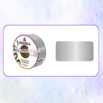 Comprar o produto de FITA PLÁSTICA - 14 - PRATA em Fitas Plásticas em São Paulo, SP por Solutudo