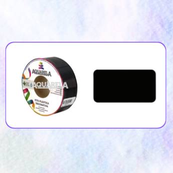 Comprar o produto de FITA PLÁSTICA - 22 - PRETO em Fitas Plásticas em São Paulo, SP por Solutudo
