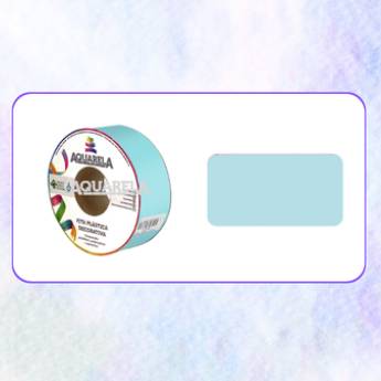 Comprar o produto de FITA PLÁSTICA - 19 - CANDY BLUE em Fitas Plásticas Linha Candy em São Paulo, SP por Solutudo