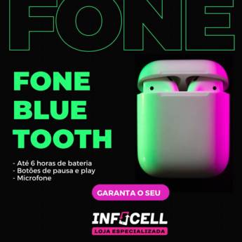Comprar o produto de Fone Bluetooth – Qualidade de Som e Conforto em São Manuel, SP em Celulares e Acessórios em São Manuel, SP por Solutudo