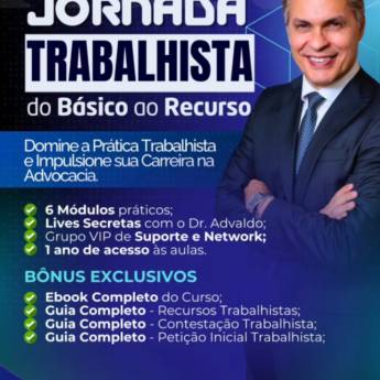 Comprar o produto de CURSO ONLINE - JORNADA TRABALHISTA do Básico ao Recurso em Cursos em São Paulo, SP por Solutudo