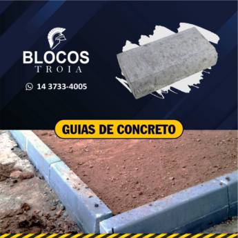 Comprar o produto de Guias de Concreto: Organização e Resistência para Sua Obra no Riviera de Santa Cristina I, SP em Materiais para Construção em Riviera de Santa Cristina I, SP por Solutudo