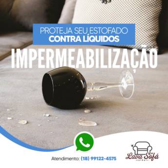 Comprar o produto de Impermeabilização de Sofá em Araçatuba em Limpeza de estofado  em Araçatuba, SP por Solutudo
