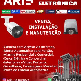 Comprar o produto de Kit Multi Giga 4 Câmeras – Segurança Completa – Águas Lindas de Goiás em Segurança e Monitoramento em Brasília, DF por Solutudo