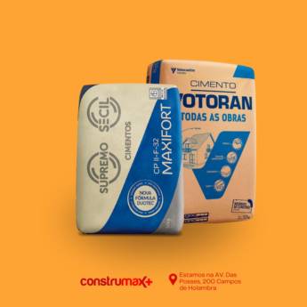 Comprar o produto de Cimento 50 kg – Resistência e Durabilidade para Suas Obras em Riviera de Santa Cristina XIII em Materiais para Construção pela empresa Construmax Materiais para Construção em Riviera de Santa Cristina XIII, SP por Solutudo