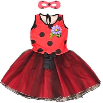 Comprar o produto de 2690 - Lady joaninha infantil (tamanhos 4, 6 e 12) em Fantasia Infantil Feminina em Tietê, SP por Solutudo