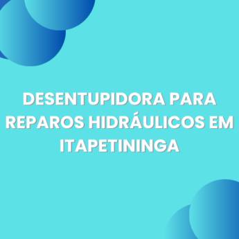 Comprar o produto de desentupidora para reparos hidráulicos em Itapetininga em Desentupidoras pela empresa Vapt Vupt - Desentupidora e Serviços em Itapetininga, SP por Solutudo