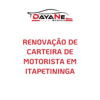 Comprar o produto de Renovação de carteira de motorista em Itapetininga em Despachantes pela empresa Despachante Dayane Moraes em Itapetininga, SP por Solutudo