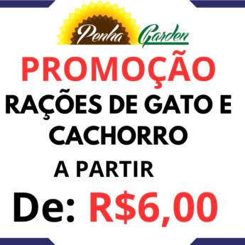 Comprar o produto de Rações de Gato e Cachorro a partir de R$6,00 em Floriculturas em São Paulo, SP por Solutudo