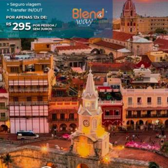 Comprar o produto de Ofertas Imperdíveis para Cartagena, Colômbia com a Blend Way Viagens em Mineiros! em Ofertas: Hotéis e Viagens pela empresa Blend Way Viagens em Mineiros, GO por Solutudo